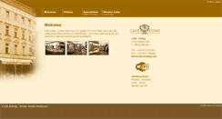 Desktop Screenshot of cafe-koenig.com